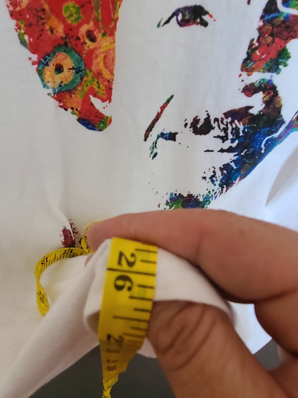 Happy Trees Colorful Bob Ross Graphic Tee - Picture 3 of 3